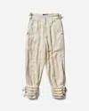 Undercover Women S Linen Belt Pants Ivory In White