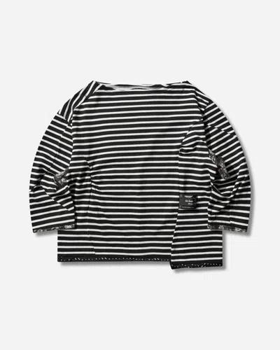 Undercover Women S Striped Longsleeve T-shirt In Black