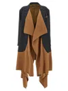 Undercover Wool Shawl Blazer In Multi