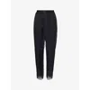 UNDERCOVER UNDERCOVER WOMEN'S BLACK WIDE-LEG HIGH-RISE WOVEN TROUSERS