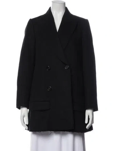 Pre-owned Undercover Wool In Black