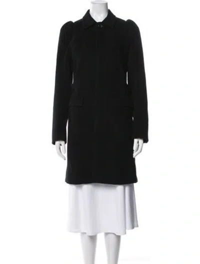 Pre-owned Undercover Wool Coat In Black