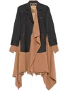 Undercover Wool Coat In Grey