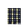 Undercover Wool Check Scarf In Blue