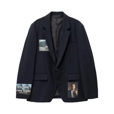 Pre-owned Undercover Wool One Button Jacket 'dark Navy' | Blue | Men's Size 2