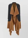 Undercover Wool Shawl Blazer In Animal Print