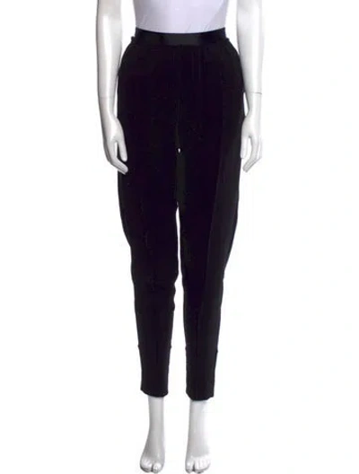 Pre-owned Undercover Wool Skinny Leg Pants In Black