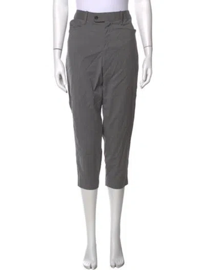Pre-owned Undercover Wool Straight Leg Pants In Grey
