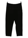 Undercover Wool Tapered Pants In Black
