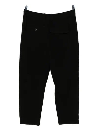 Undercover Wool Tapered Pants In Black