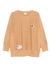 Undercover X Champion Beas Sweatshirt In Neutral