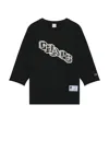 Undercover Champion X Sweatshirt Crew Neck Graphic Print In Black