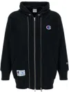 Undercover X Champion Hoodie In Black