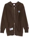 Undercover X Champion Hoodie In Brown