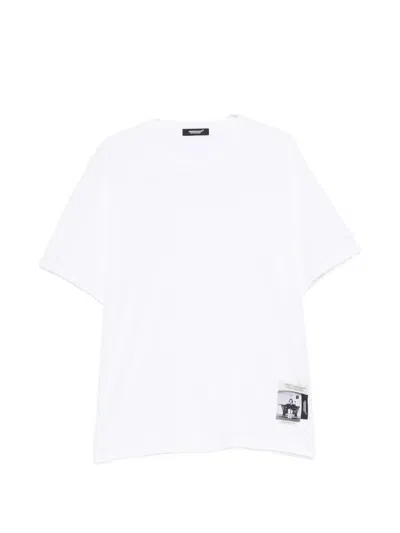 Undercover X Cindy Sherman Graphic-patch T-shirt In White