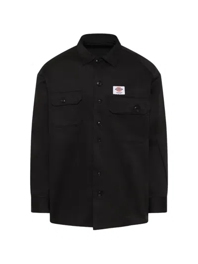 Undercover X Dickies Flap-pocket Shirt In Black
