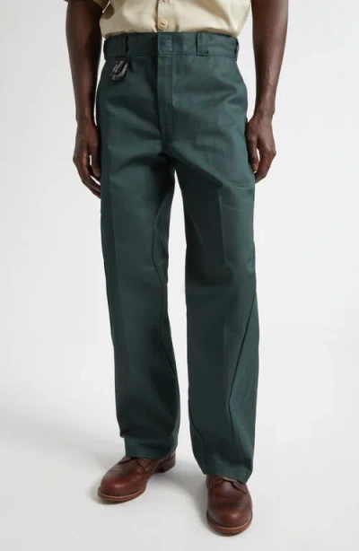 Undercover X Dickies Twill Work Pants In Green