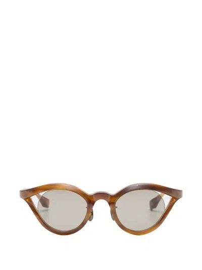 Undercover X Factory900 Cat-eye Frame Sunglasses In Neutral