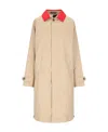 Undercover X Fragment Design Cotton Trench Coat In Nude