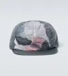 Undercover X Kijima Takayuki Printed Tyvek Baseball Cap In Grey