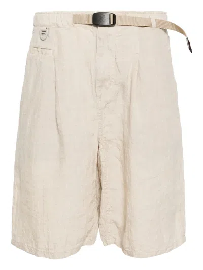 UNDERCOVER X NONNATIVE LINEN SHORTS
