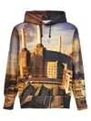 Undercover Pink Floyd Animals All Over Print Hoodie In Multicolor