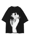 Undercover Oversize Faust Graphic T-shirt In Black