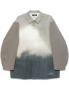 Undercover X Robert Bosisio Cotton Coat In Grey