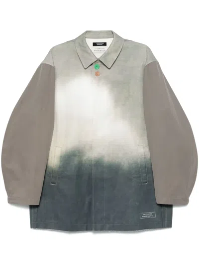 Undercover X Robert Bosisio Cotton Coat In Grey