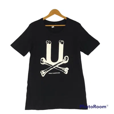 Pre-owned Undercover X Uniqlo Skull  Tshirt In Black
