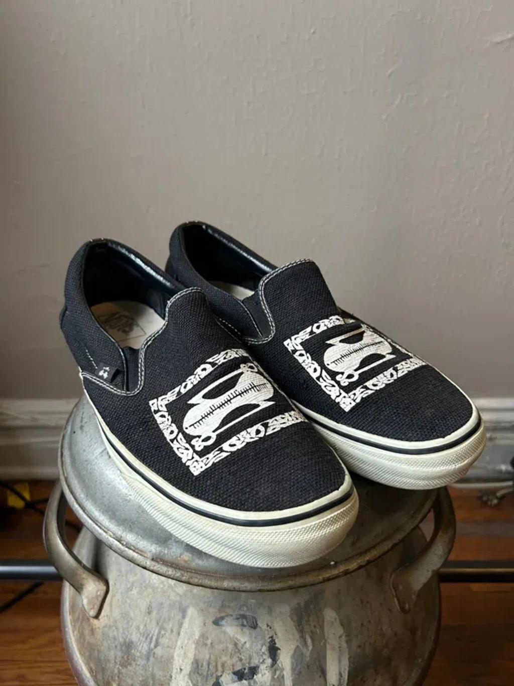 Pre-owned Undercover X Vans Undercover Ss03 “scab” Slip-on Vans