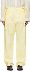 Undercover Yellow Uc1e1504 Trousers In L.yellow