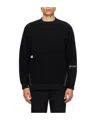 Undercover Zip-extension Splicing Sweatshirt In Black