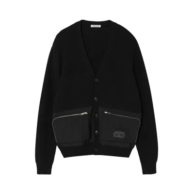 Pre-owned Undercover Zip Pocket Knit Cardigan 'black' | Men's Size 4