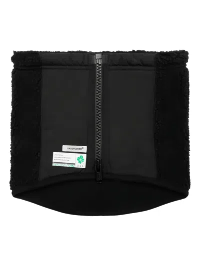 Undercover Zip-up Neck Warmer In Black