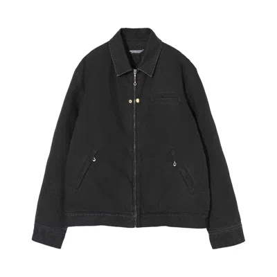Pre-owned Undercover Zip Up Work Blouson 'black' | Men's Size 4