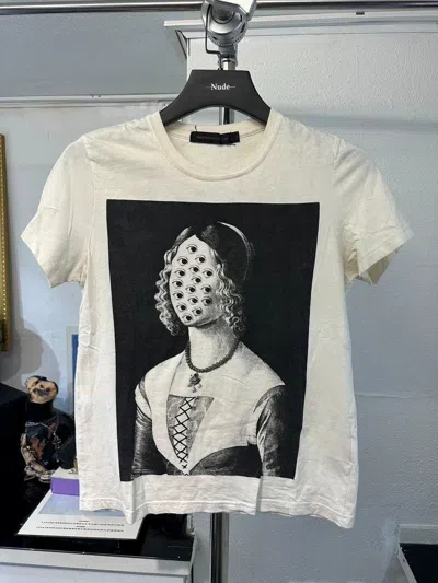Pre-owned Undercover 百眼修女graphictee-2507 In White