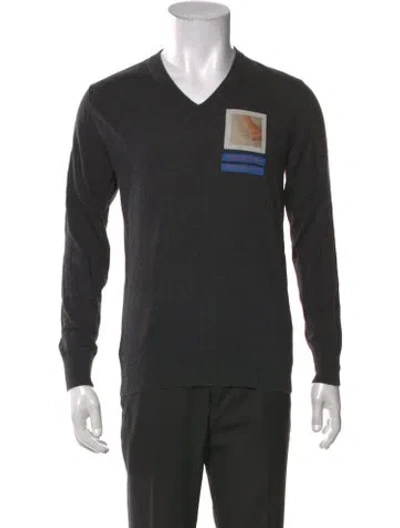 Pre-owned Undercoverism 2013 Graphic Print Pullover In Grey