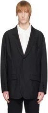Undercoverism Black Two-button Blazer In Black