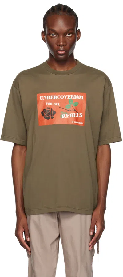 Undercoverism Brown Graphic T-shirt