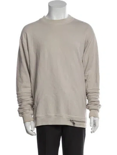 Pre-owned Undercoverism Crew Neck Long Sleeve Pullover In Grey