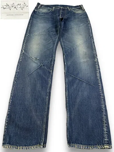 Pre-owned Undercover /ism For Rebel 2010/2011 A/w Panel Jeans