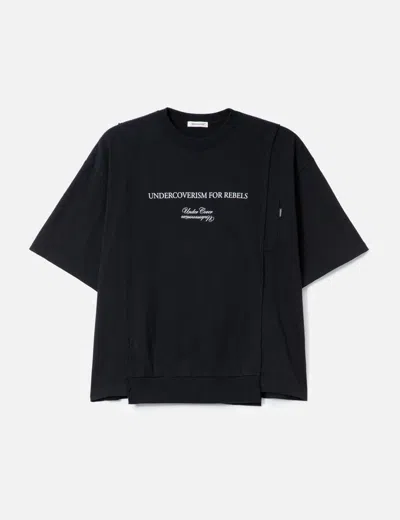 Undercover Ism For Rebels Short Sleeve T-shirt In Black
