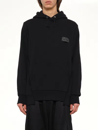 Undercover Ism Logo-patch Hoodie In Black