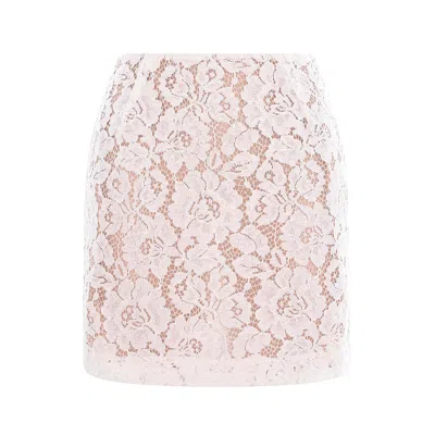 Underflirty Women's Anemone White Lace Skirt