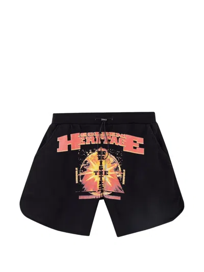 Undergold Golden Heritage Starlume Biased Shorts Mit Kordelzug In Black