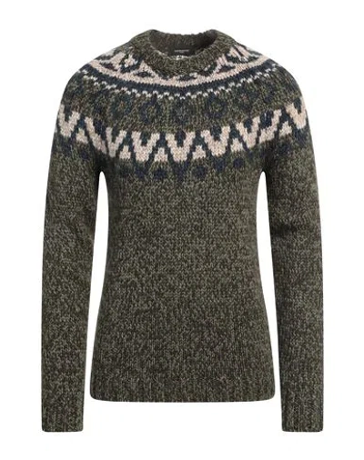 Underground Couture Man Sweater Military Green Size Xl Acrylic, Wool, Alpaca Wool, Viscose