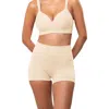 Underoutfit Smoothing At Waist Boyshort In Pink