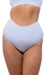Underoutfit Smoothing At Waist Brief In Blue