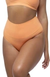 Underoutfit Smoothing At Waist Brief In Orange